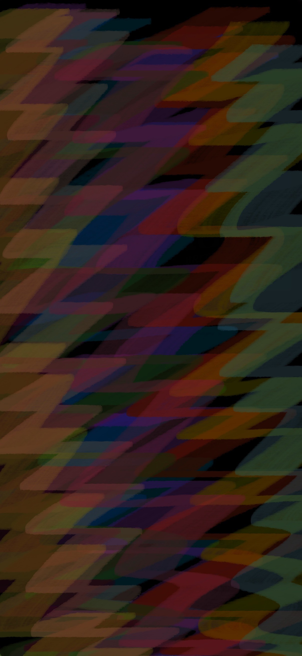 Abstract color streaks